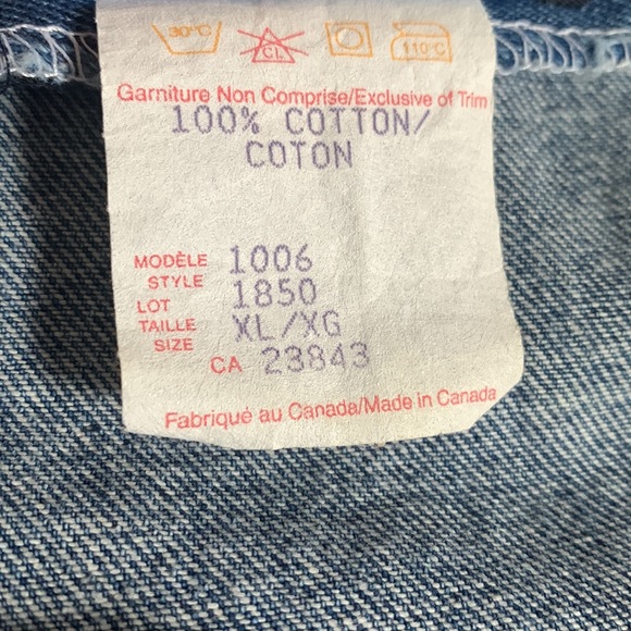 Blue Blues XL/XG Blue Denim Skirt - Picture 4 of 6